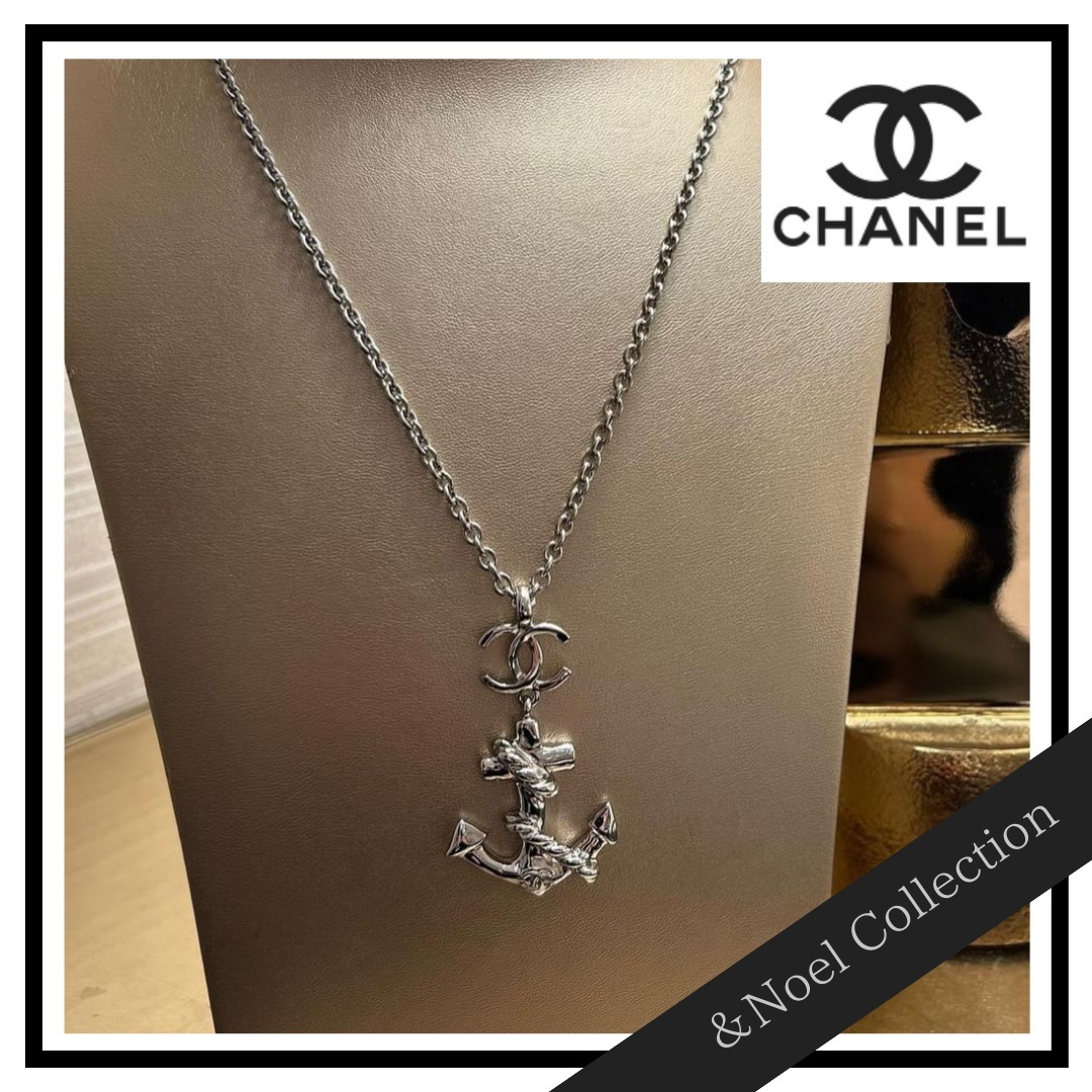 【重厚感♢イカリモチーフがクール】CHANEL*ネックレス