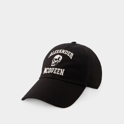 Alexander McQueen バケットハット 白黒 帽子