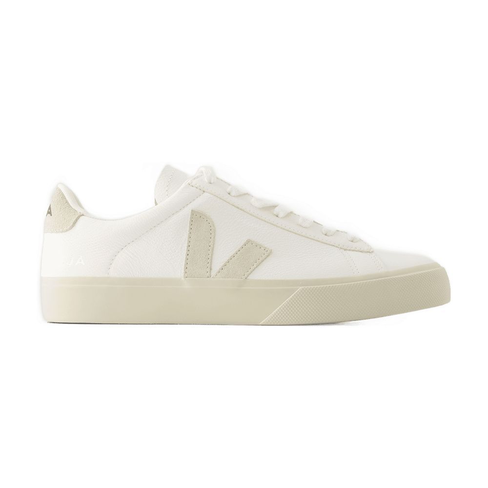 スニーカー Campo Sneakers - Veja - Leather - White Suede