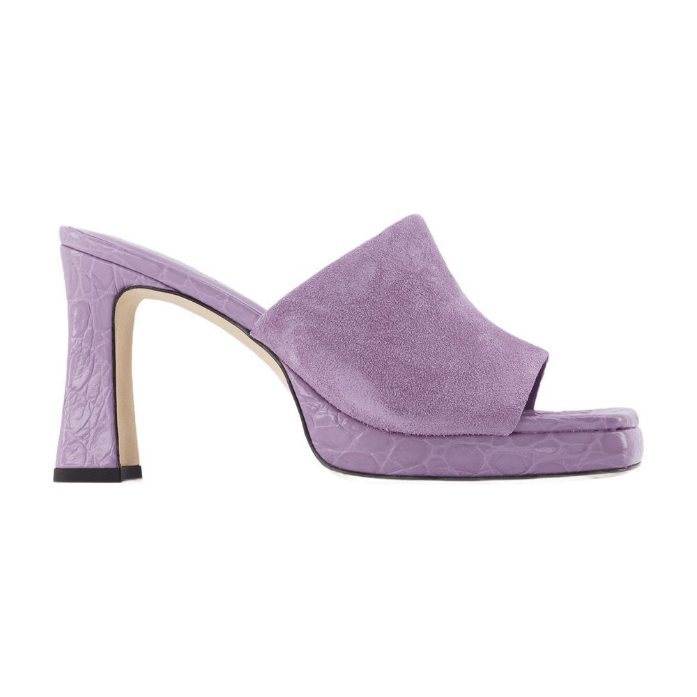 【関税込み】Beliz Mule - By Far - Purple - Leather