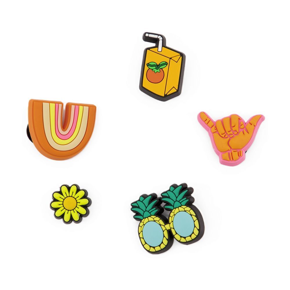 アクセサリーその他 Sunshine Is Fine 5 Jibbitz Pack - Crocs - Multi - Synthetic