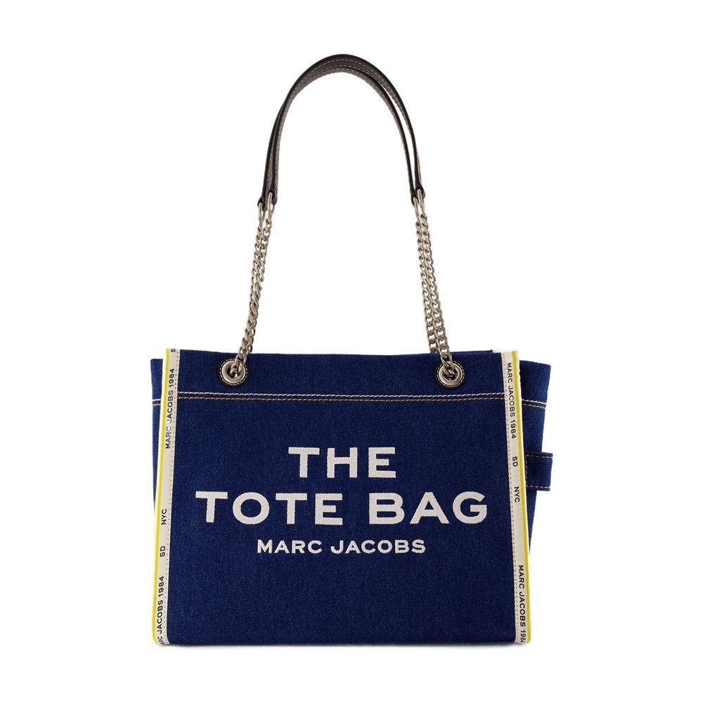 トートバッグ The Medium Tote - Marc Jacobs - Cotton - Black