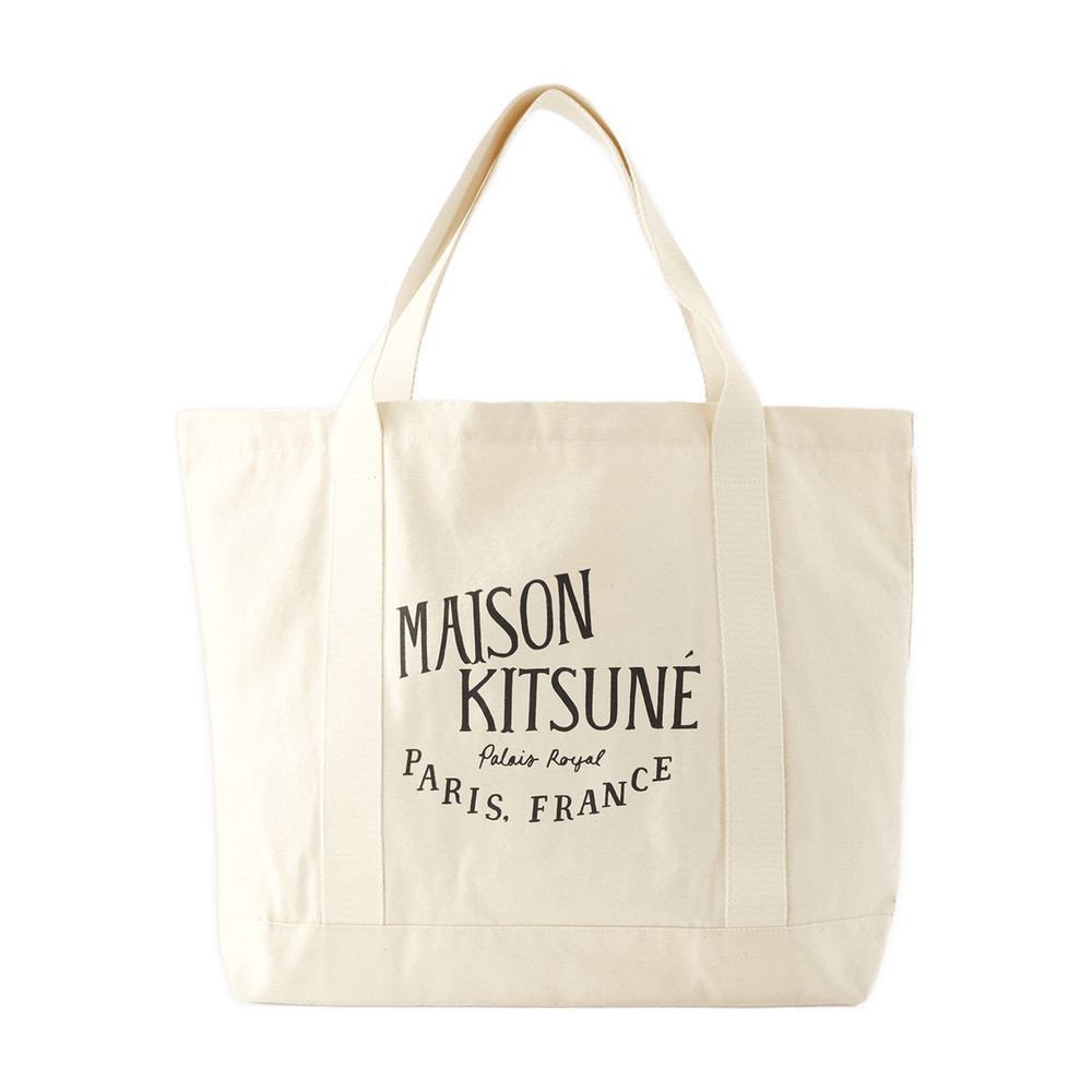トートバッグ Palais  Tote Bag - Maison Kitsune - Cotton - Beige
