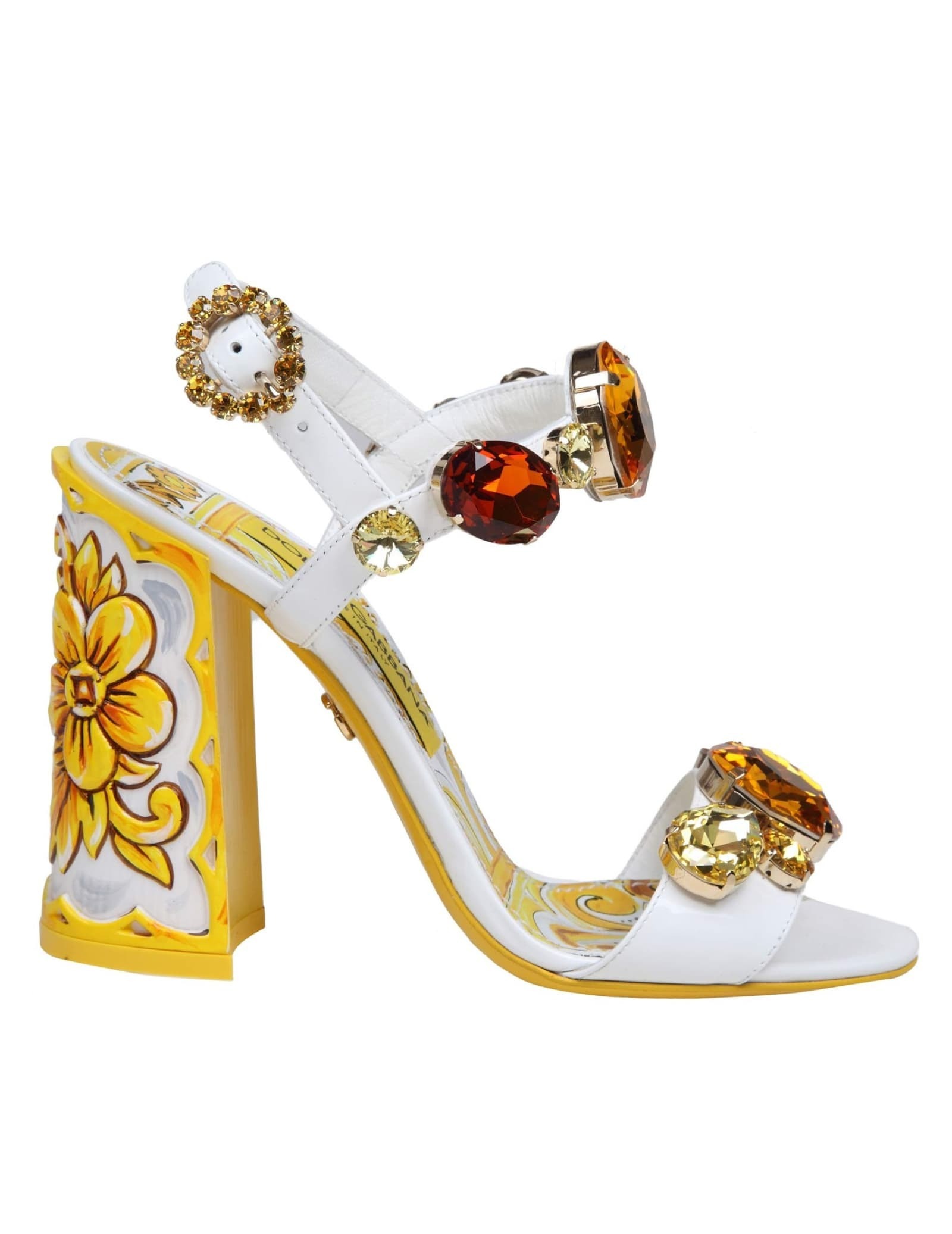【送料&関税込】Dolce & Gabbana Keira Patent Sandal With