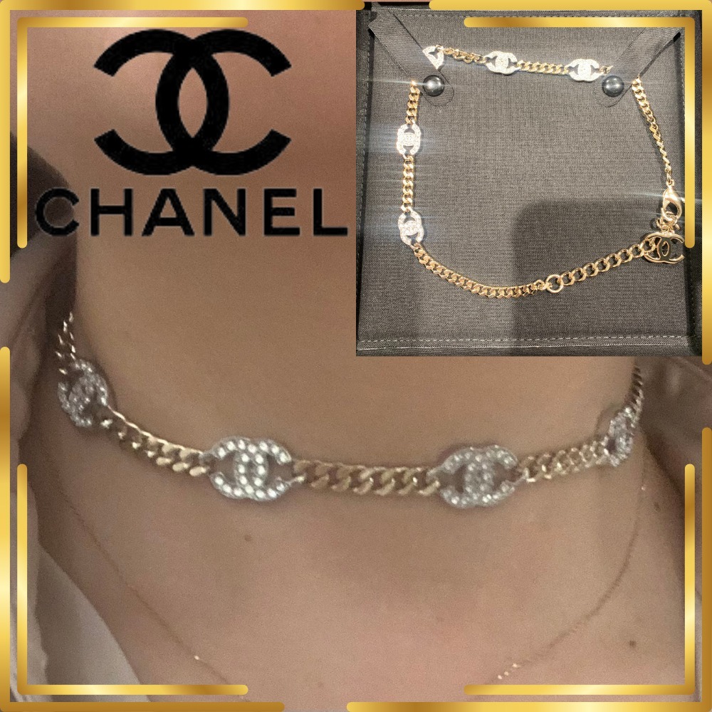 【シンプルで上品♪様々なシーンで活躍】CHANEL チョーカー