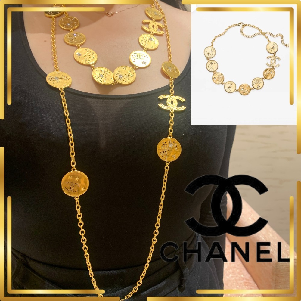 【ゴージャスな存在感♪様々なシーンで活躍】CHANEL ネックレス
