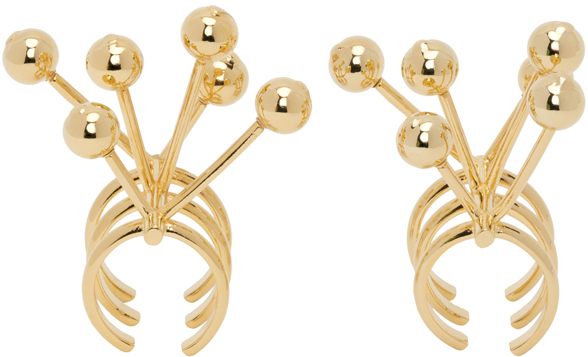 【関税込み】HUGO KREIT ゴールド Wishbone リングセット