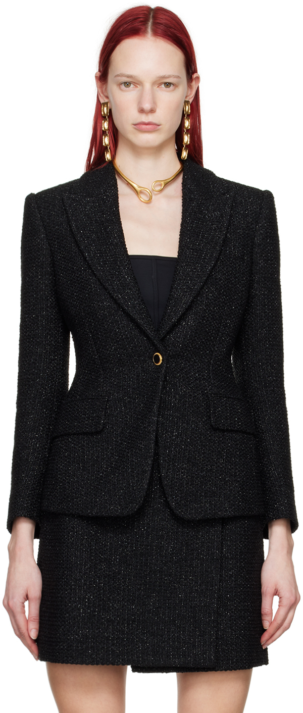 【関税込み】TOM FORD ブラック Lola テーラードジャケット