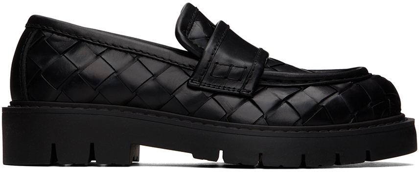【関税込み】Bottega Veneta ブラック Haddock ローファー