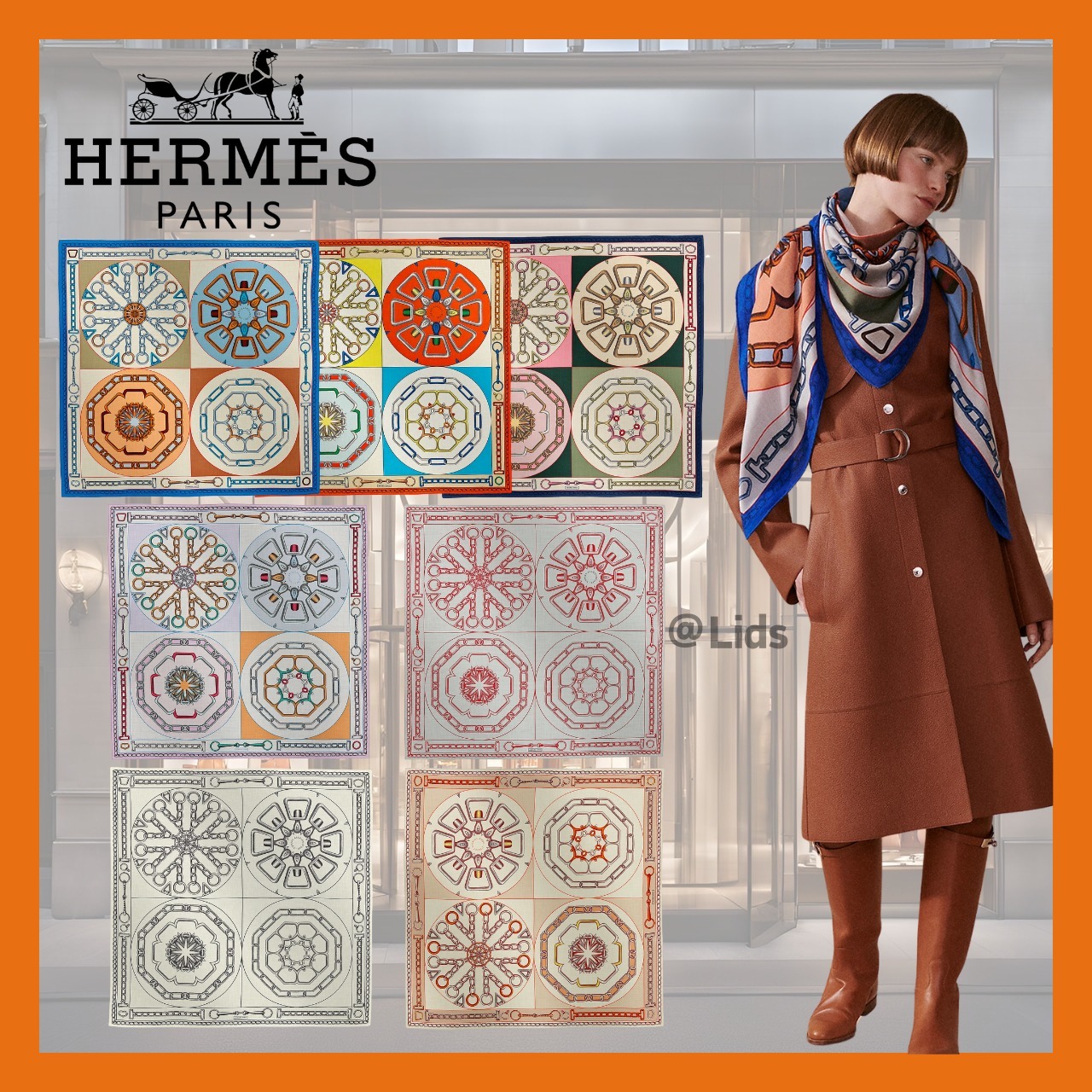 カレジェアン 《カレイドスコープ・エフェクト》 | Hermès