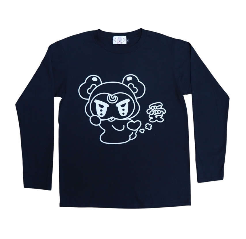 《MOMENTEL》 Baby black t-shirt