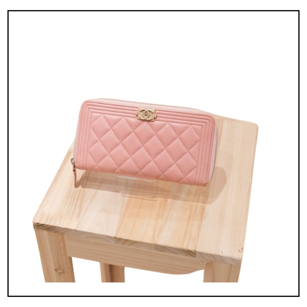 【美品】シャネル ボイシャネル 長財布