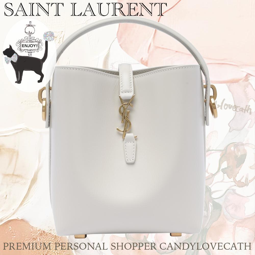 ショルダーバッグ・ポシェット SAINT LAURENT MINI LE 37 BUCKET BAG
