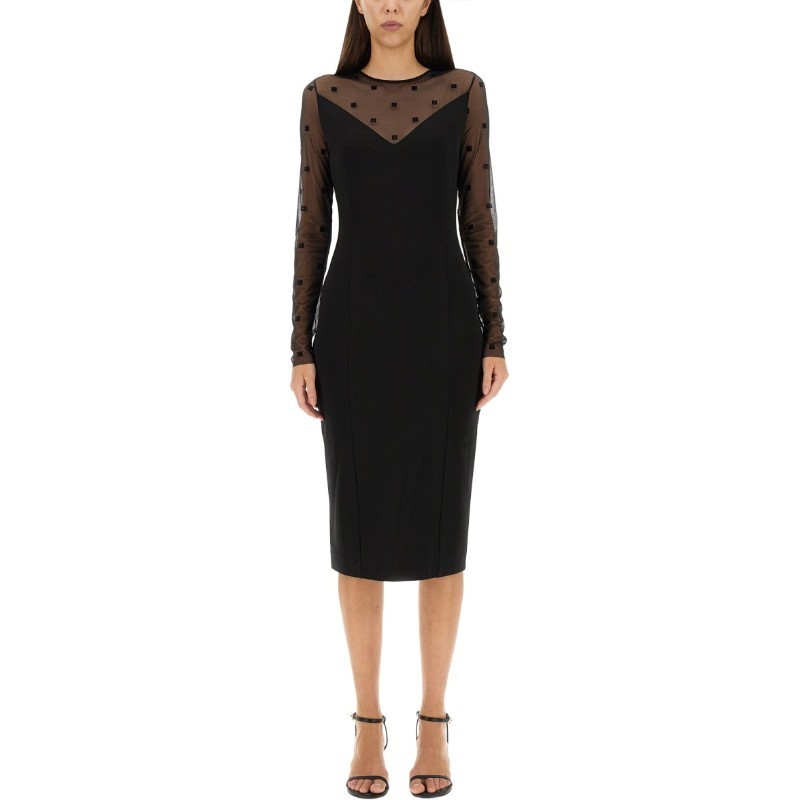ワンピース GIVENCHY FW23 DRESS WITH 4G PATTERN (BW21LD30XQ 001)