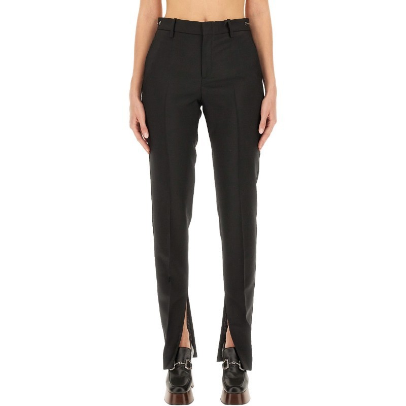 パンツ GUCCI FW23 PANTS WITH CLAMP (769973 Z592B1000)
