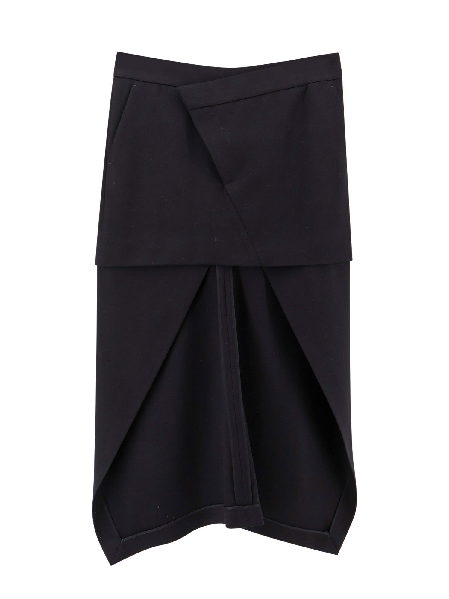 【送料&関税込】Alexander McQueen Asymmetric Midi Skirt