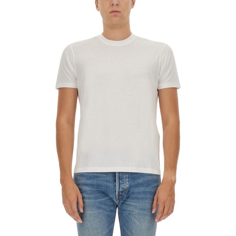 Tシャツ・カットソー TOM FORD SS25 T-SHRT REGULAR FIT (JCS004 JMT002S23AW002)