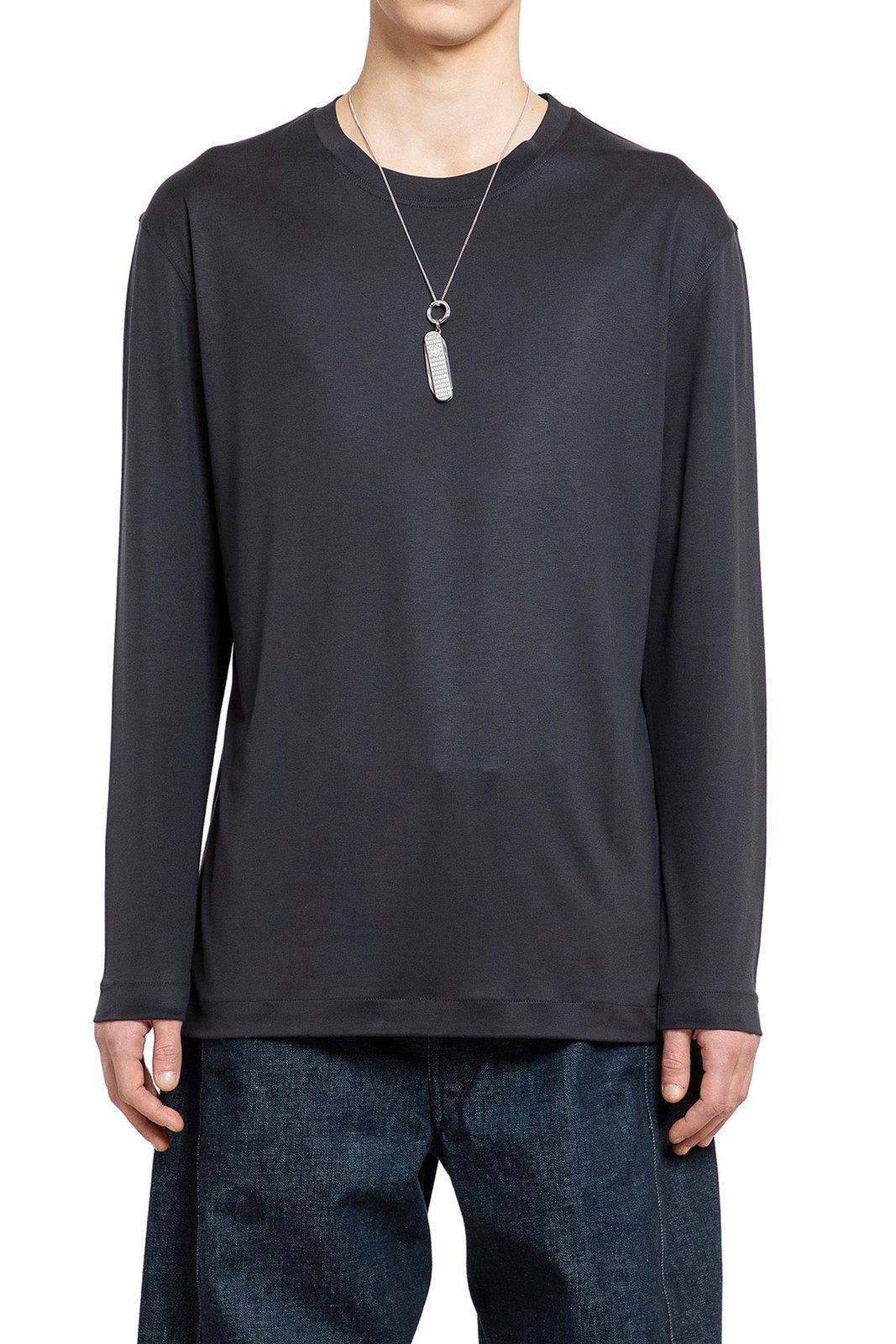 【送料&関税込】Lemaire Long-sleeved Straight Hem T-shirt