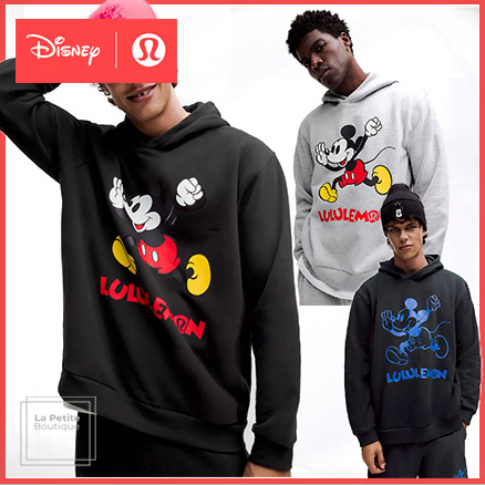 Disney x lululemon コラボ ミッキー☆プルオーバー・フーディー