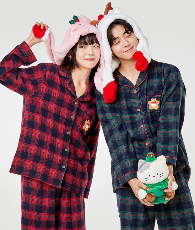 【Modern House】BT Christmas Butter Bear Pajama Set