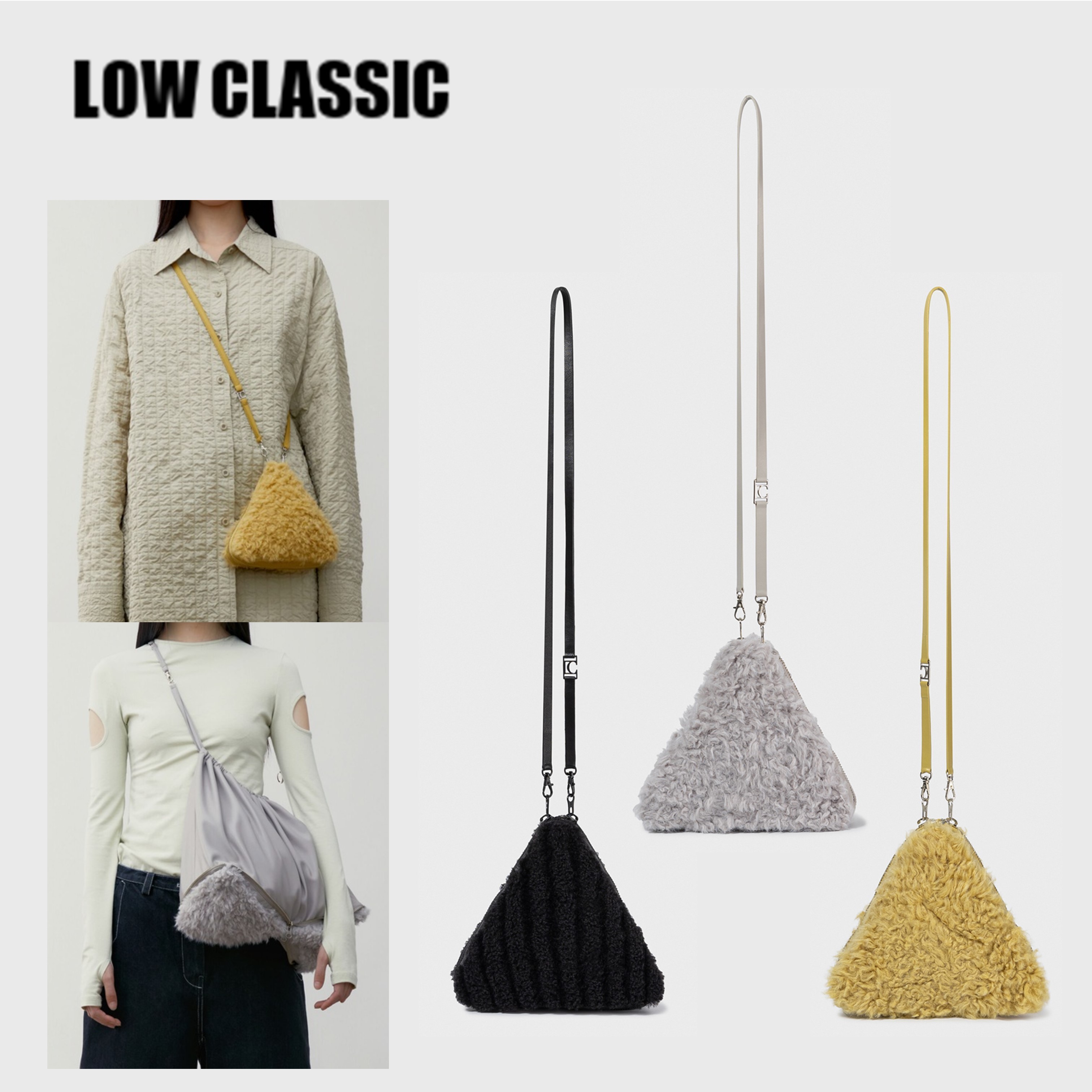 [LOW CLASSIC] TRIANGLE POP-UP BAG ☆送料込☆