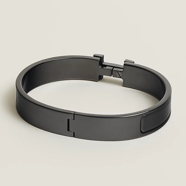 HERMES《シックな質感♪》ブレスレット クリックHH