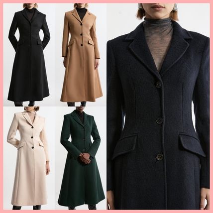 日本未入荷★Karen Millen 襟付きオーバーサイズニットコート Karen Millen(カレンミレン) コート(レディース) - 海外通販のBUYMA