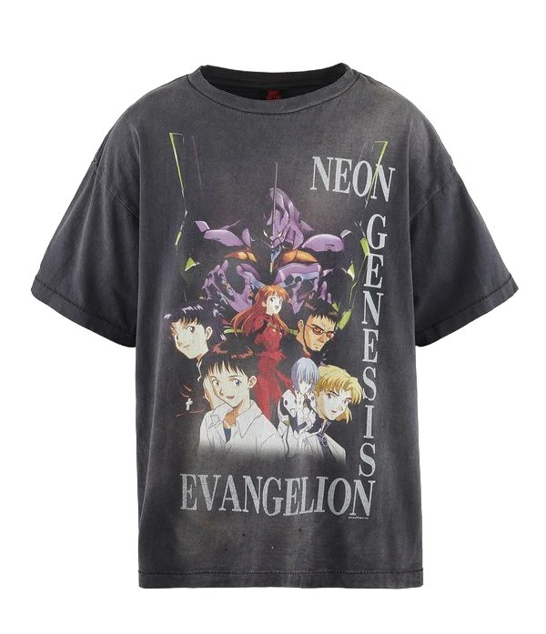【SAINT Mxxxxxx】× EVA TEE/BLK