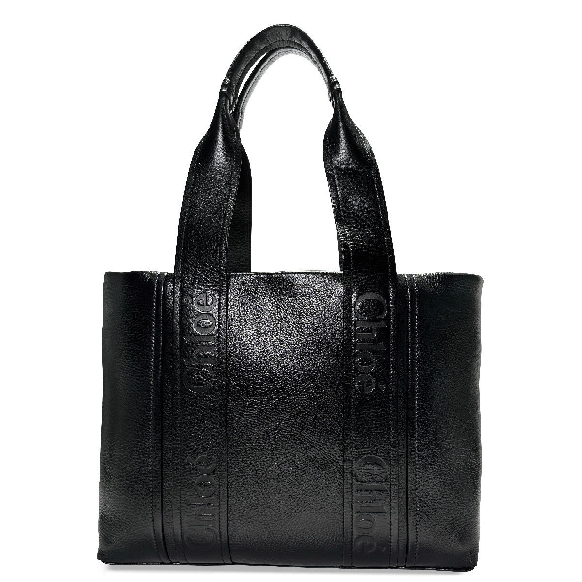 CHLOE トートバッグ WOODY CHC24AS434 N84 001
