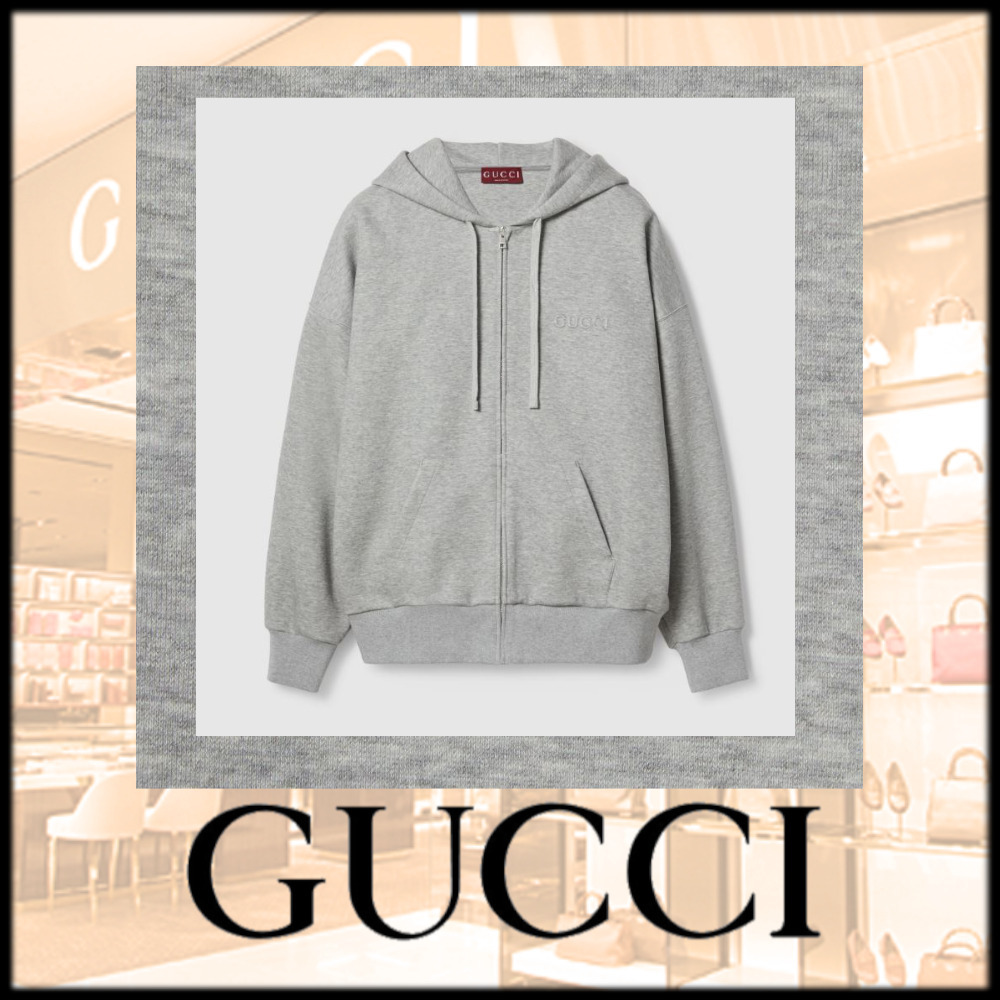 注目の新作♪【GUCCI】コットンジャージー フーディ