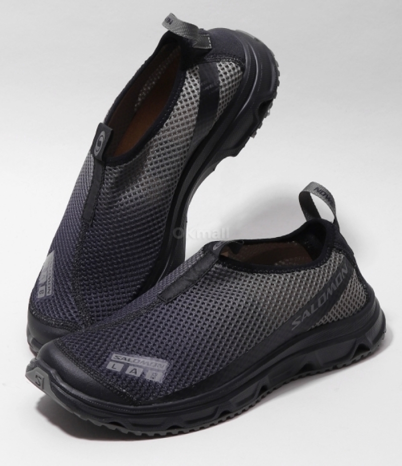 SALOMON｜SLIP-ONS (RX Moc 3.0 (Black/Black/Pewter)(L4757