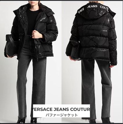 VERSACE/ヴェルサーチ】 Medusa（メドゥーサ） ベルト付きダウン
