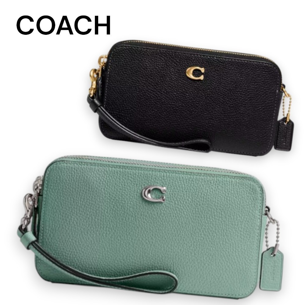【Coach】光沢がエレガント♡ キラ クロスボディバッグ
