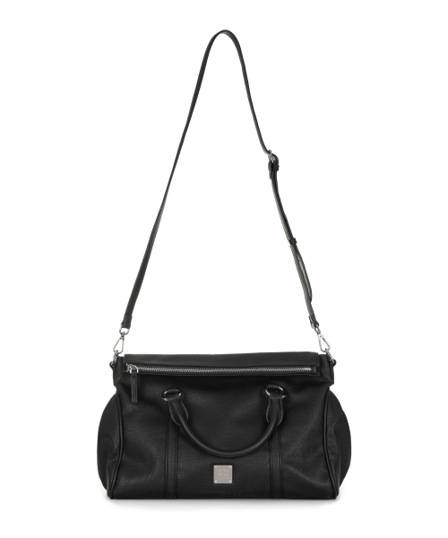 トートバッグ ROCKCAKE Square Logo Satchel Bag Black RC24BAG00400