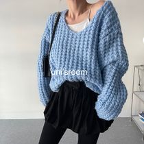 uni's room■4color ワッフルチャンキーニット NT-AW25-19