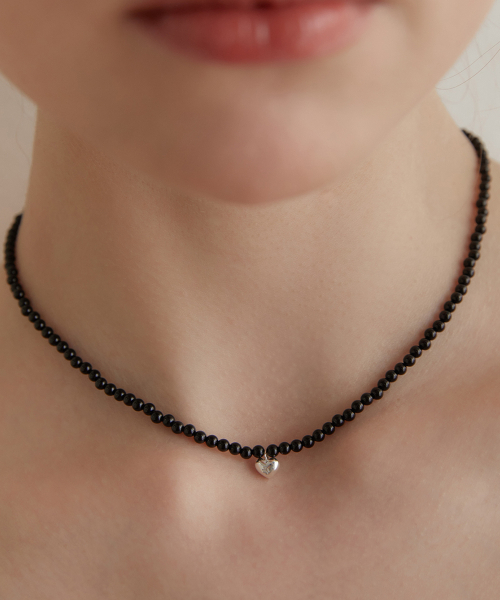 ネックレス・ペンダント TATIANA Silver 925 Under Heart Gemstone Necklace NZ2148