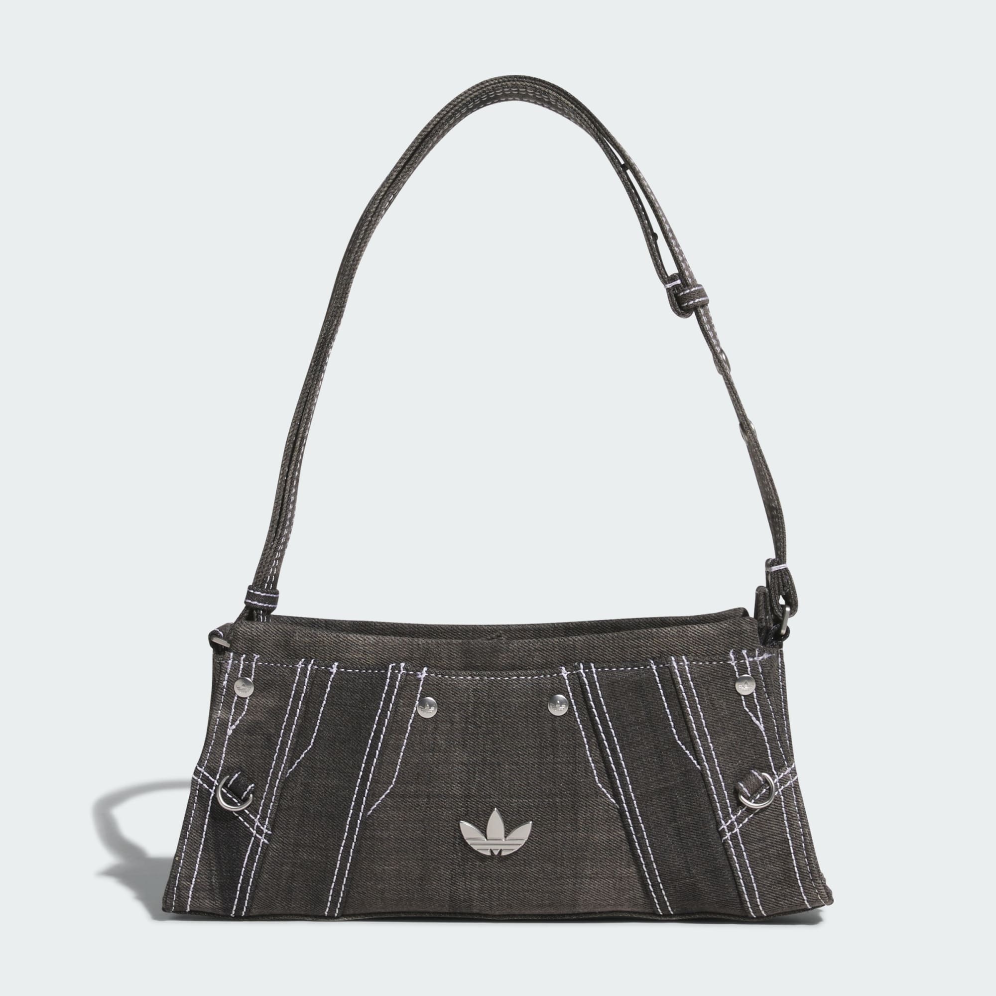 ★adidas★ Denim shoulder bag light denim JL7666 Adidas Denim Shoulder Bag Womens - Light Blue / JL7666