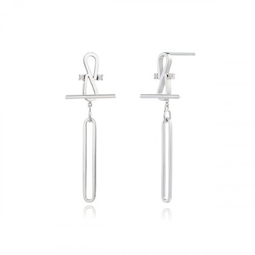 ピアス STONEHENgE S Link Silver Earrings