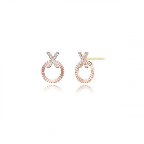 ピアス STONEHENgE XOXO 14K earrings