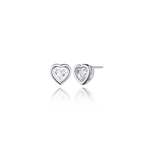 ピアス STONEHENgE Silver Heart Dancing Stone Stella Earrings
