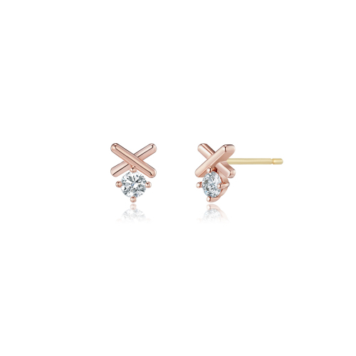 ピアス STONEHENgE XOXO 14K earrings