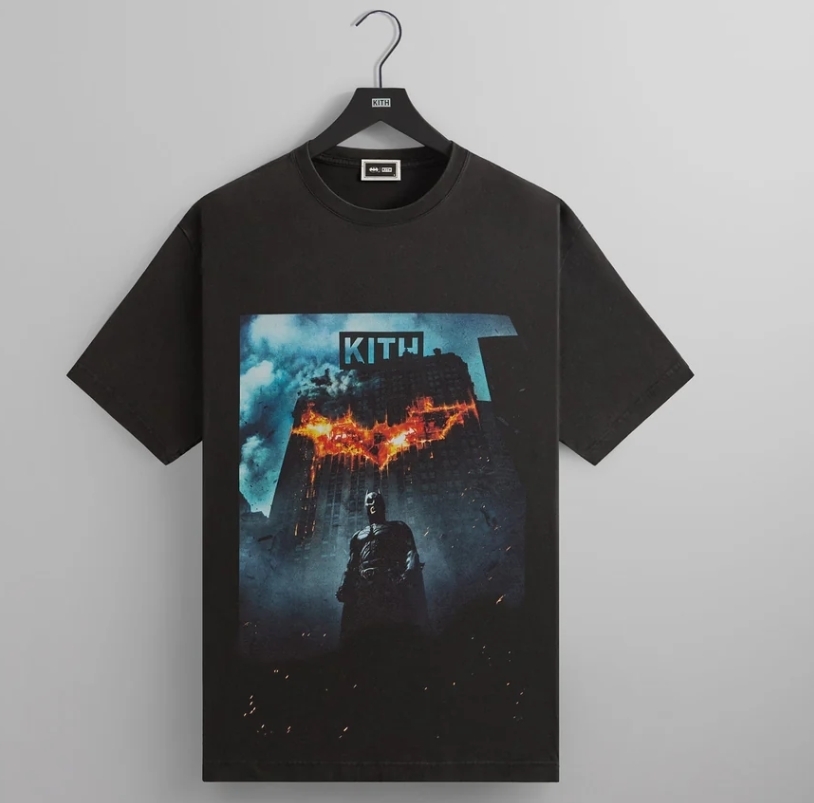 ☆24AW☆Kith Batman Dark Knight International Vintage Tee