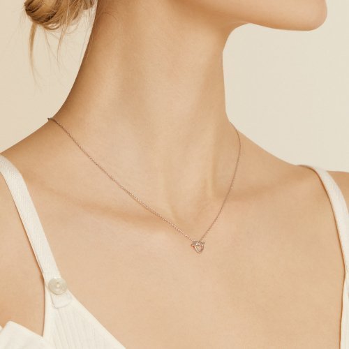 ネックレス・ペンダント STONEHENgE Love Knot Silver Necklace