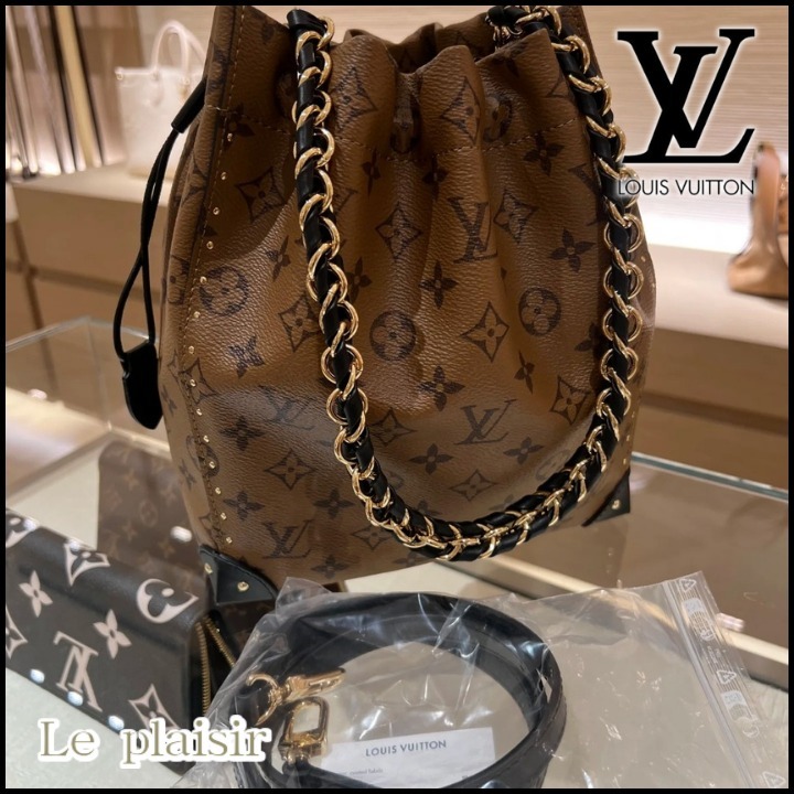 《巾着型で可愛い♡》Louis Vuitton ノエ トランク