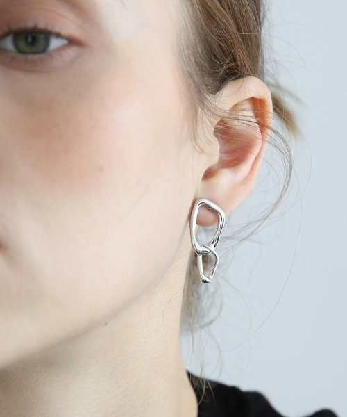 ピアス LAZY DAWN bone chain drop earring