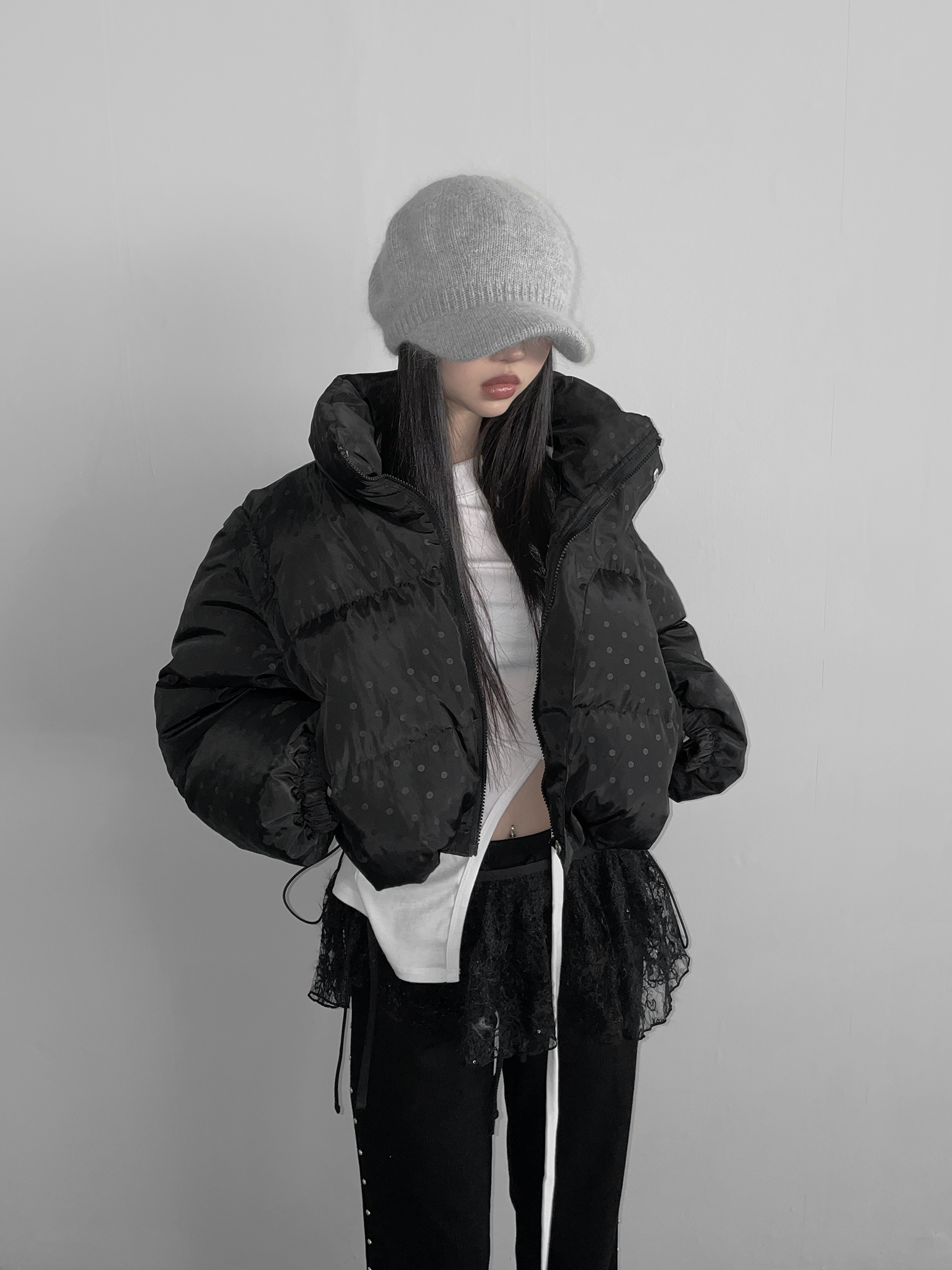《THEAIRTOWN》 polkadot padding jp