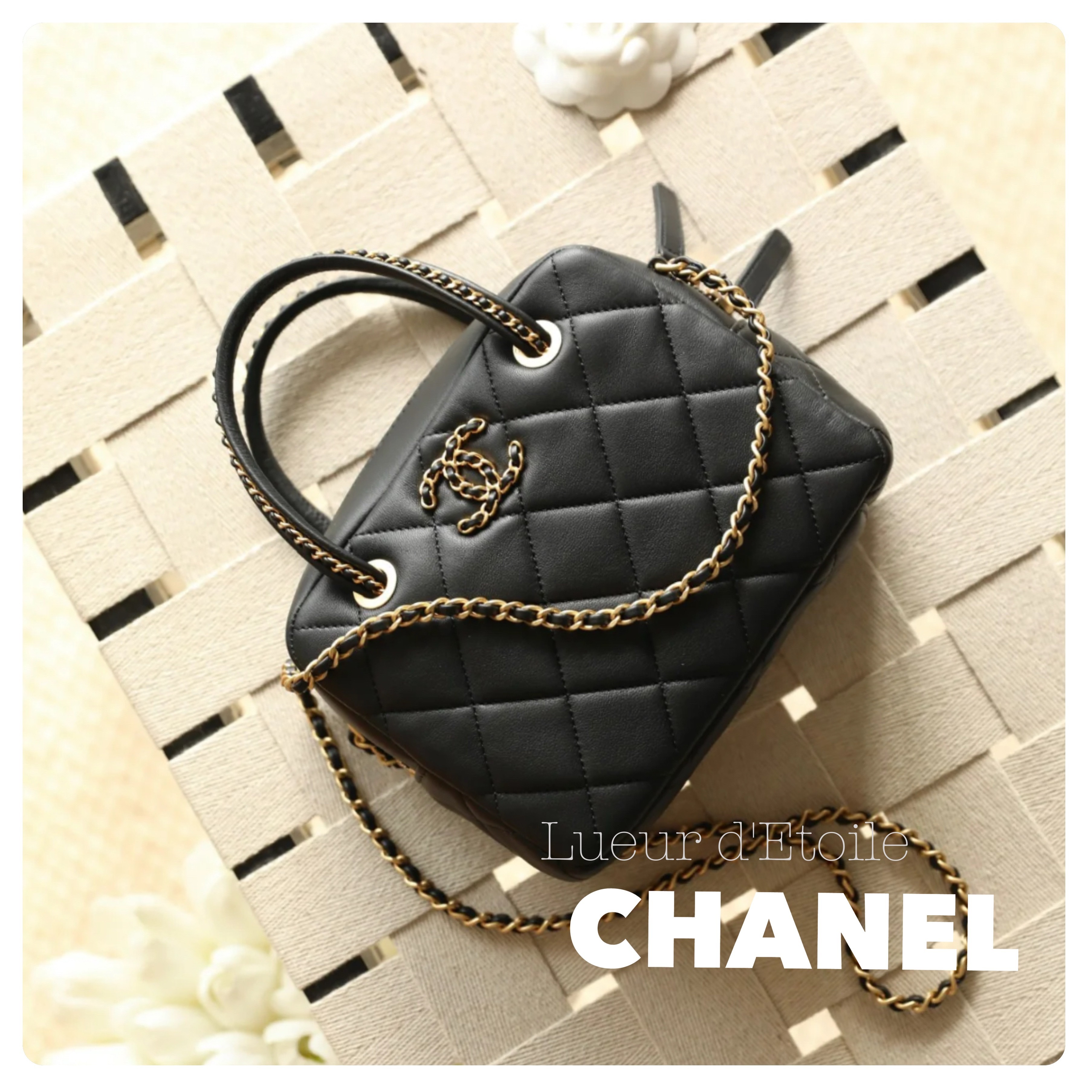 【2wayで可愛い♥】CHANEL チェーンハンドバッグ