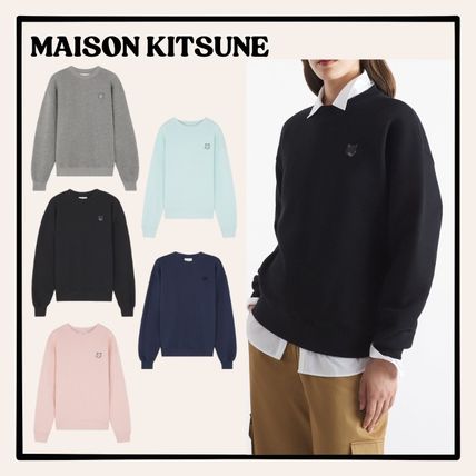 ネイビー（紺）系 M MAISON KITSUNE(メゾンキツネ) スウェット