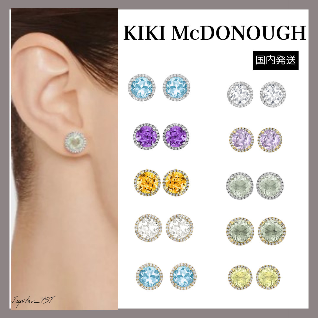 KIKI McDONOUGH◆Grace ダイヤモンド ピアス【送料関税込】