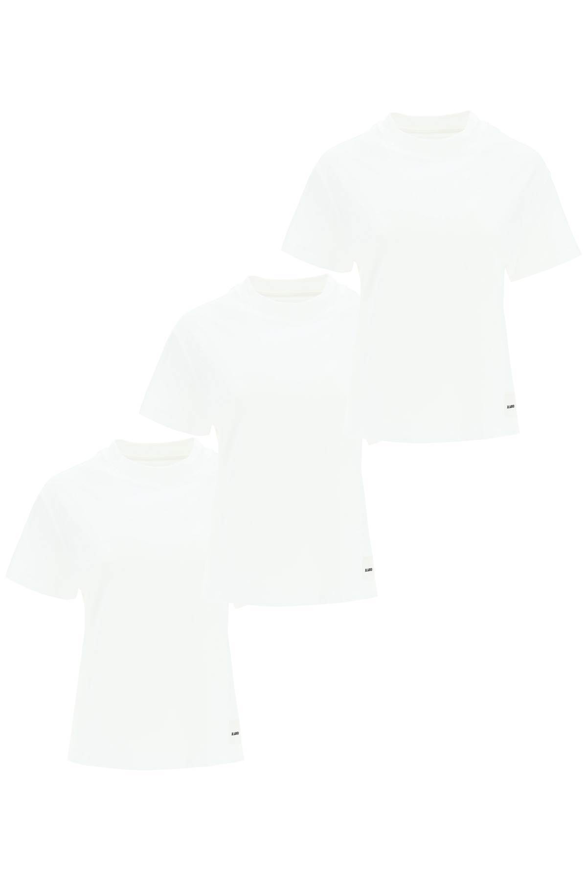 【送料&関税込】Jil Sander Set Of Three Cotton T-shirts - Un